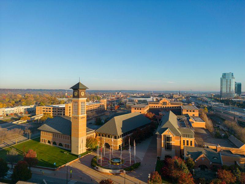 Grand Valley's Robert C. Pew Grand Rapids campus.